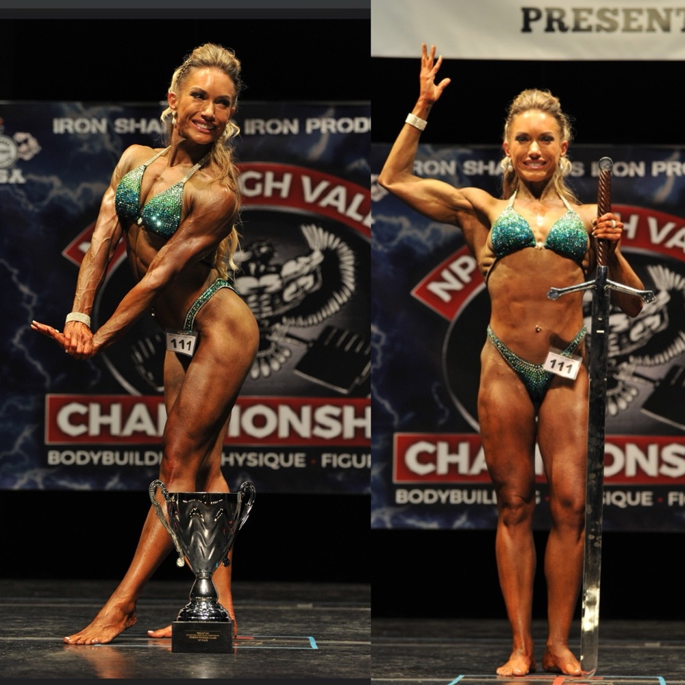 Sparkling Teal Competition Bikini